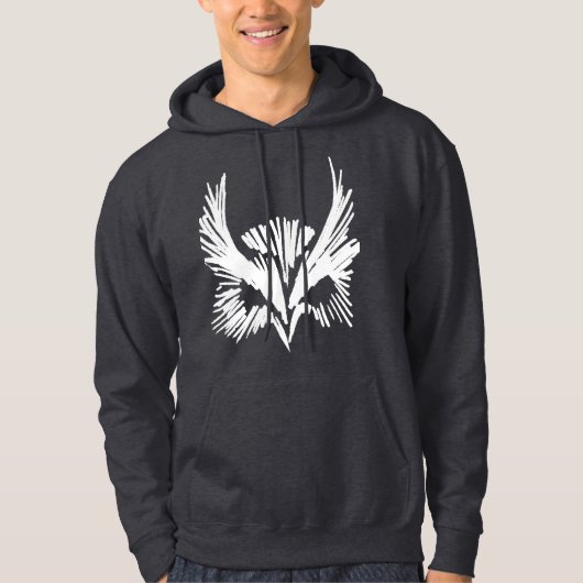 Eulen-Alarm Hoodie (Vorderseite)