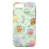 Eulen-Apple iPhone 7 Plusfall Case-Mate iPhone Hülle (Rückseite)