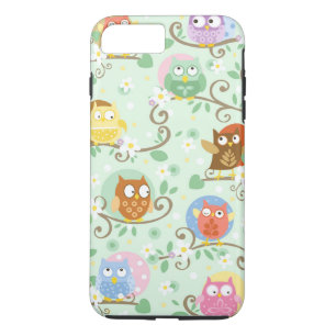 Eulen-Apple iPhone 7 Plusfall 8 Plus/7 Plus Hülle