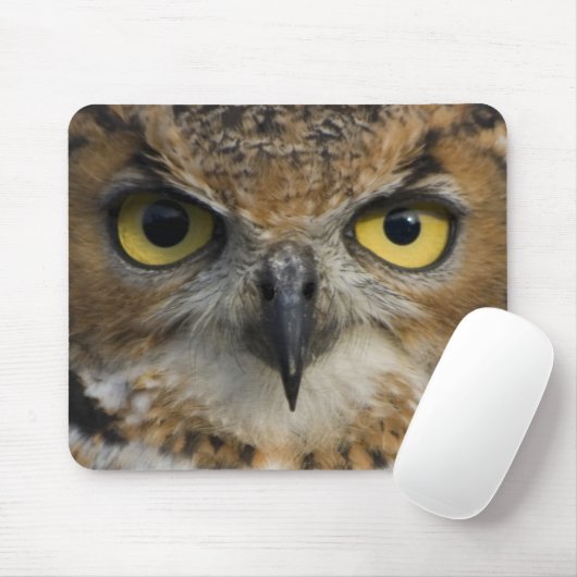 Eulen-Augen Mousepad (Mit Mouse)