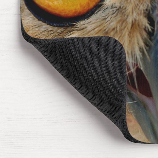 Eulen-Augen Mousepad (Ecke)