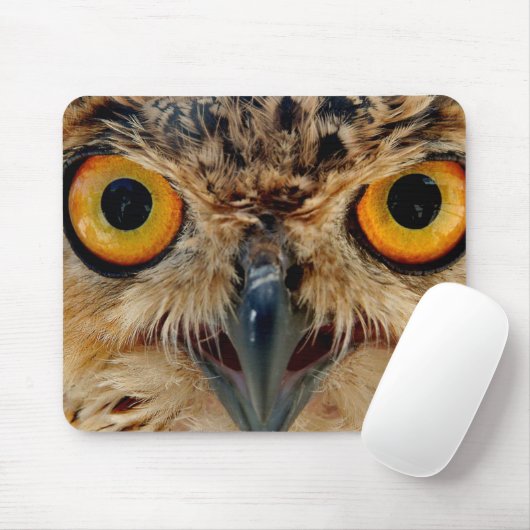 Eulen-Augen Mousepad (Mit Mouse)