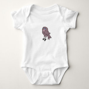 Eulen-Baby-Top Baby Strampler