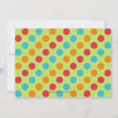 Eulen-Babyparty-Einladungen Einladung (Rückseite)