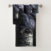 Eulen-Badezimmer-Tuch-Set Badhandtuch Set (Insitu)