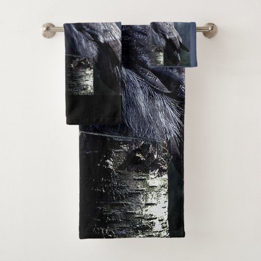 Eulen-Badezimmer-Tuch-Set Badhandtuch Set (Insitu)