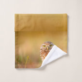 Eulen-Badezimmer-Tuch-Set Badhandtuch Set (Waschlappen)