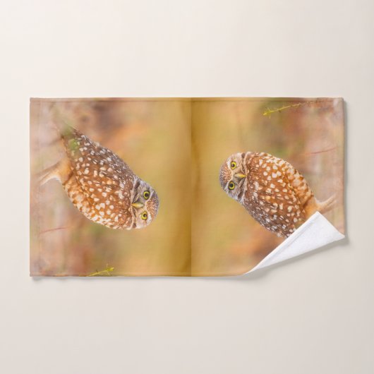 Eulen-Badezimmer-Tuch-Set Badhandtuch Set (Handtuch)