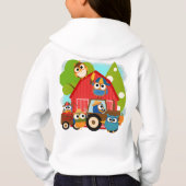 Eulen-Bauern Hoodie (Rückseite)