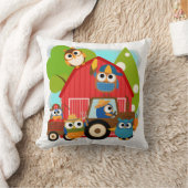 Eulen-Bauern Kissen (Decke)