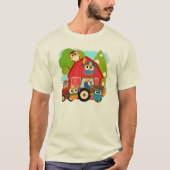 Eulen-Bauern T-Shirt (Vorderseite)