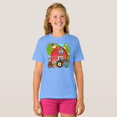 Eulen-Bauern T-Shirt (Vorne ganz)