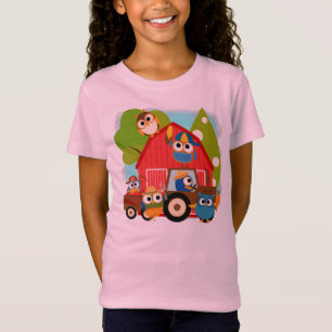 Eulen-Bauern T-Shirt