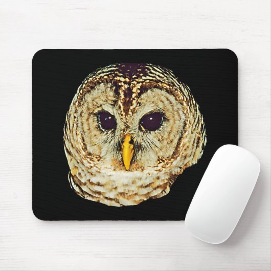 Eulen-Bild Mousepad (Mit Mouse)