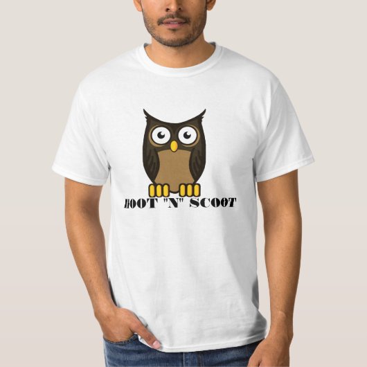 EULEN-BLICK-SCHREI "N" SCOOT T-Shirt (Vorderseite)