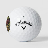 Eulen-Cartoon Golfball (Logo)