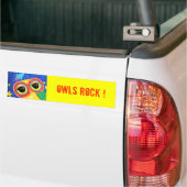 Eulen-Felsen-Autoaufkleber Autoaufkleber (Auf Lkw)