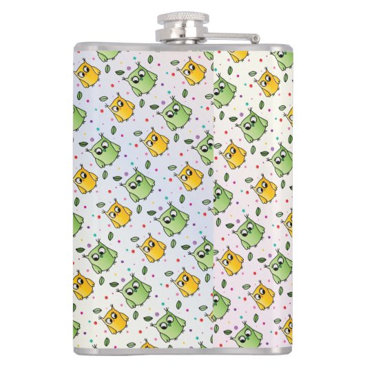 Eulen Flachmann (Rückseite)