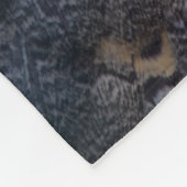 Eulen-Fleece-Decke Fleecedecke (Ecke)