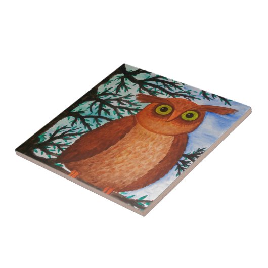 Eulen Fliese (Seite)