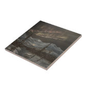 Eulen-Flug Fliese (Seite)