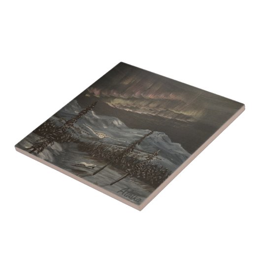 Eulen-Flug Fliese (Seite)