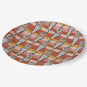 EULEN-GEBURTSTAG PAPPTELLER (Schrägansicht)