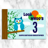 Eulen-Geburtstag Poster
