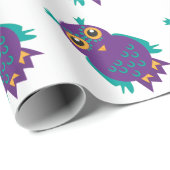 Eulen Geschenkpapier (Rolleneckpunkt)