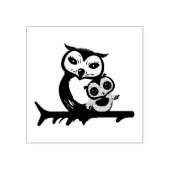 Eulen Gummistempel (Prägung)