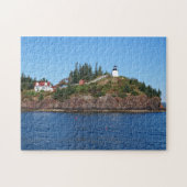 Eulen-Hauptleuchtturm, Penobscot Bucht Maine Puzzle (Horizontal)