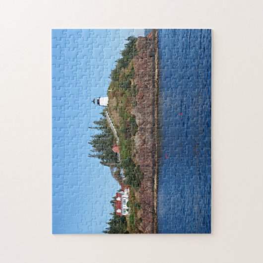 Eulen-Hauptleuchtturm, Penobscot Bucht Maine Puzzle (Vertikal)