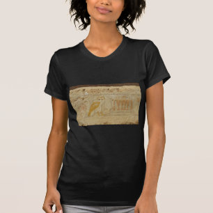 Eulen-Hieroglyphen-Detail, Hatshepsut Tempel, T-Shirt