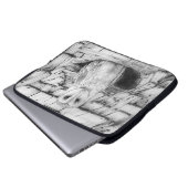 Eulen-Hülse Laptopschutzhülle (Vorne Knopf)