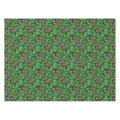 Eulen im Wald auf dunkelgrün Tischdecke (Vorderseite (Horizontal))