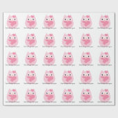 Eulen-immer Liebe Sie Geschenkpapier (Flach)