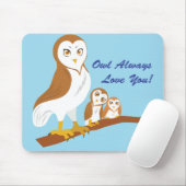 Eulen-immer Liebe Sie! Mousepad (Mit Mouse)