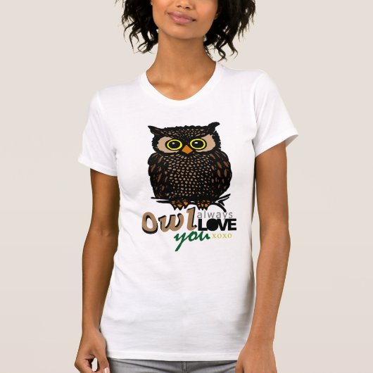EULEN-immer LIEBE Sie XOXO T-Shirt (Vorderseite)