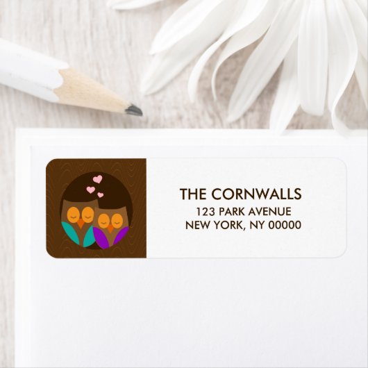 Eulen in einem Nest (Insitu)