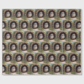 Eulen in einer Höhle Geschenkpapier (Flach)