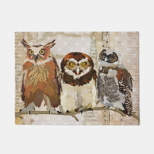 EULEN IN FOLGE Tür-Matte Fußmatte (Vorderseite)