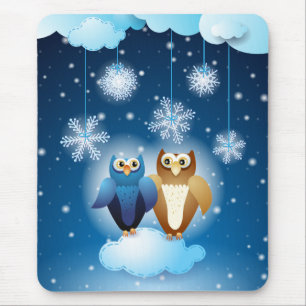 Eulen in Liebe, Mousepad
