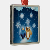 Eulen in Liebe, Ornamente (Rechts)