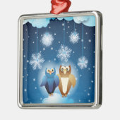 Eulen in Liebe, Ornamente (Links)