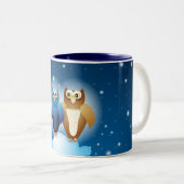 Eulen in Liebe, Tasse (VorderseiteRechts)