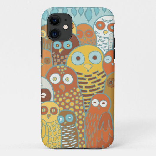 Eulen iphone Fall Case-Mate iPhone Hülle (Rückseite)