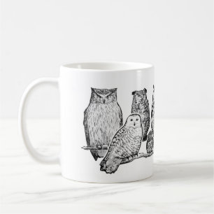 Eulen Kaffeetasse