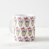 Eulen-Kaffeetasse Kaffeetasse (Vorderseite Links)