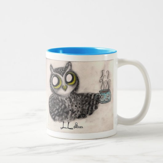 Eulen-Kaffezeit! Tasse (Rechts)