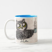 Eulen-Kaffezeit! Tasse (Links)